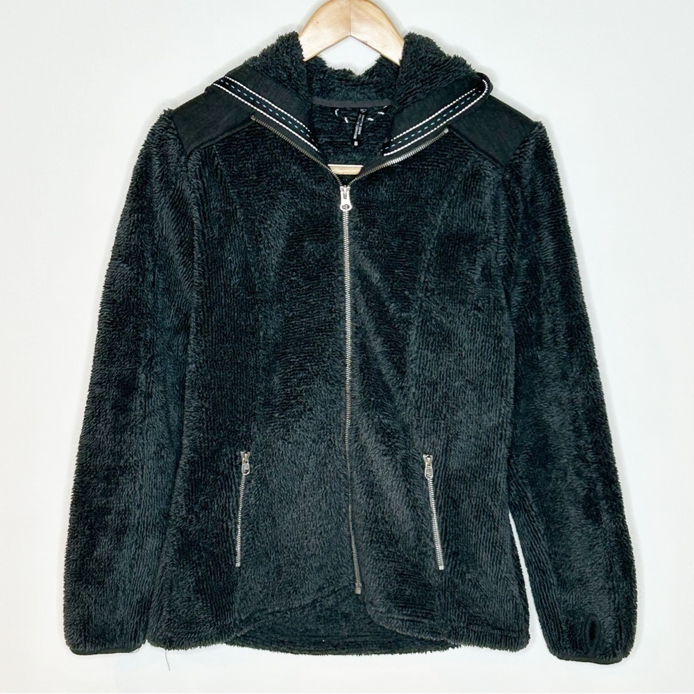 Kuhl Hooded Fleece Full Zip Jacket Small - Picture 2 of 11